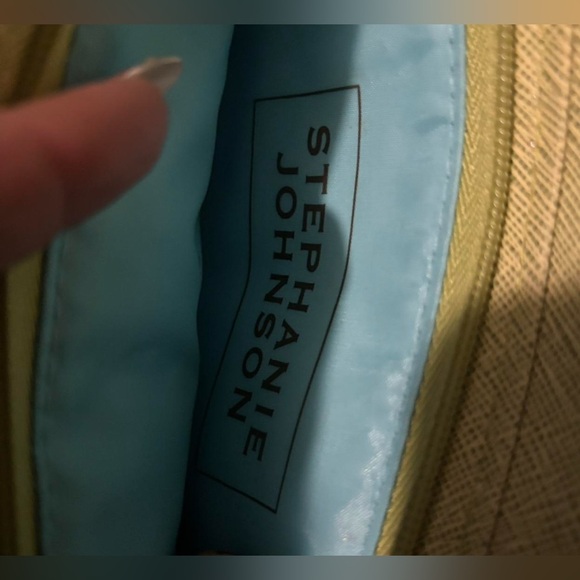 Stephanie Johnson multi-coloured Verdusa Women's Straw Clutch Handbag - Picture 3 of 3